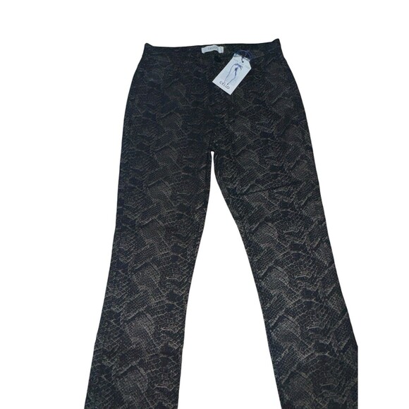 Cello Women’s High Rise Crop Snakeskin Size 1 NWT - Picture 2 of 13